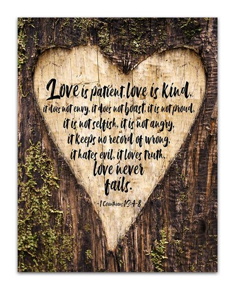 1 Corinthians 13 Love Is Patient Love Is Kind Magnet 3 X 4 Inches