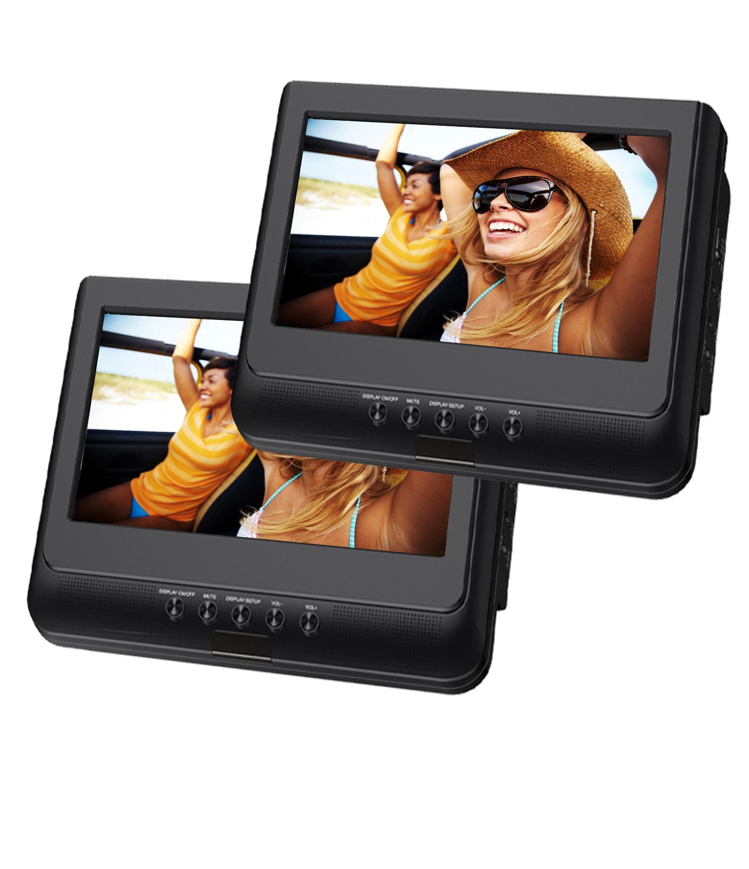 10 1 Dual Screen Portable Dvd Player Walmart Canada