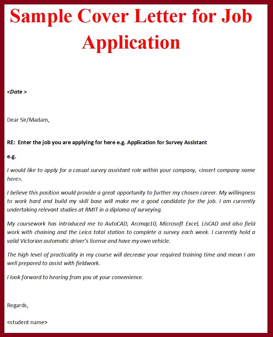 11 Cover Letter Online Format Cover Letter Example Cover Letter