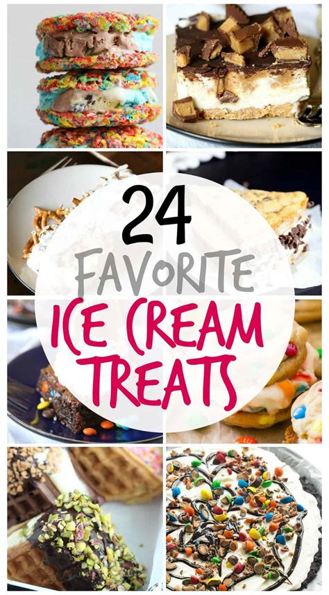 24 Favorite Ice Cream Treats Refreshing Summer Dessert Ideas