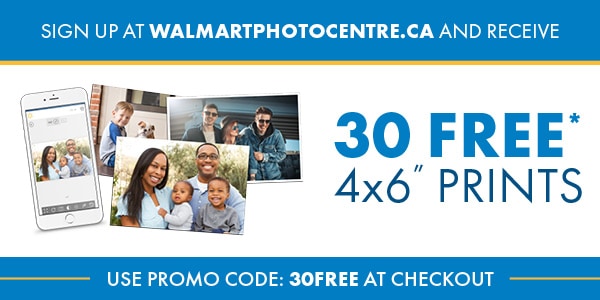 30 Free 4X6 Prints From Walmart Photo Centre