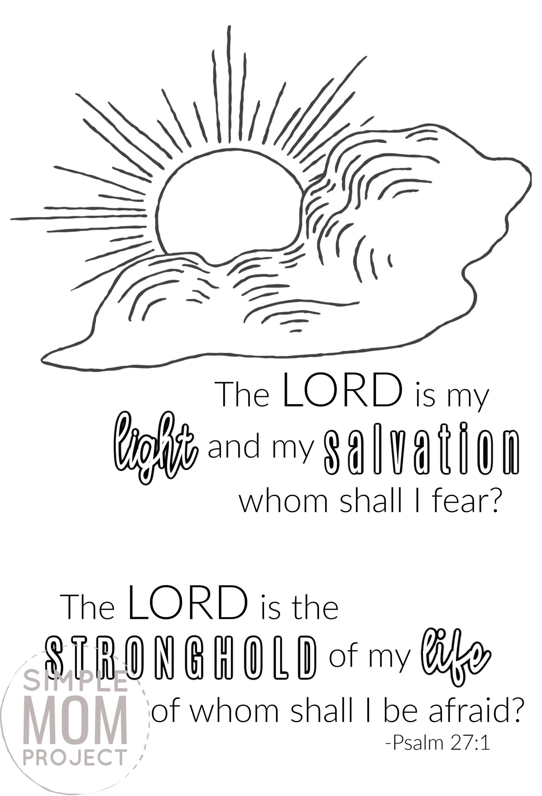 570N Psalm 27 1