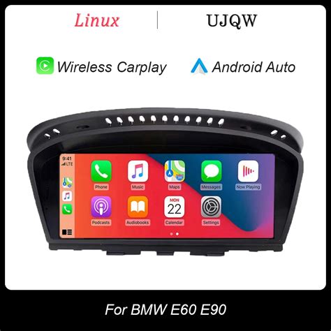 8 8 Android Car Multimedia System Wireless Carplay For Bmw E60 E61 E62