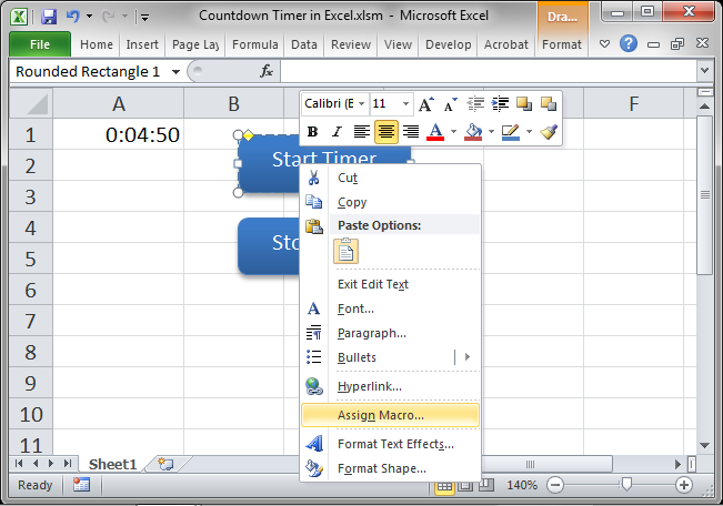 A Countdown Timer For Microsoft Excel How To Excel