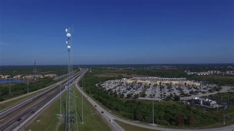 Aerial Video Of Walmart At Kings Hwy And I 75 In Port Charlotte Youtube