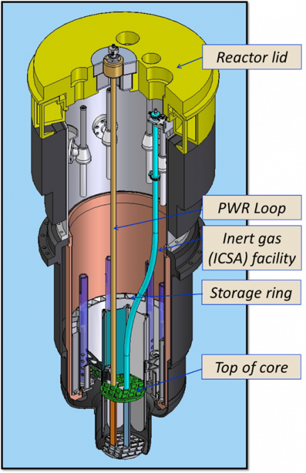 Aerial View Of Mit Nuclear Reactor Building Tank Like Structure In