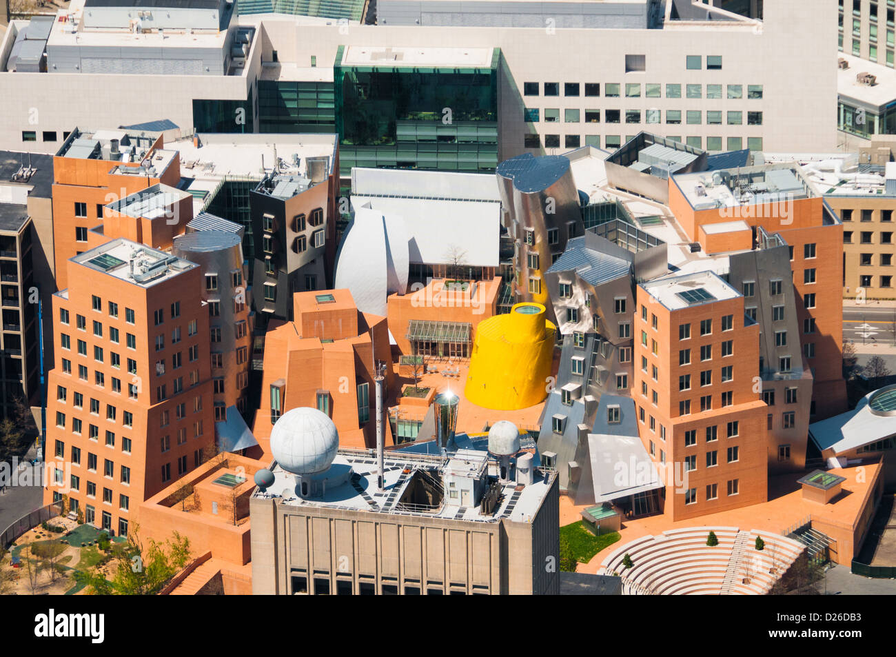 Aerial View Stata Center Mit Hi Res Stock Photography And Images Alamy