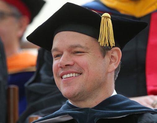 Ahoy Matey Matt Damon Is Now An Honorary Pirate The Boston Globe