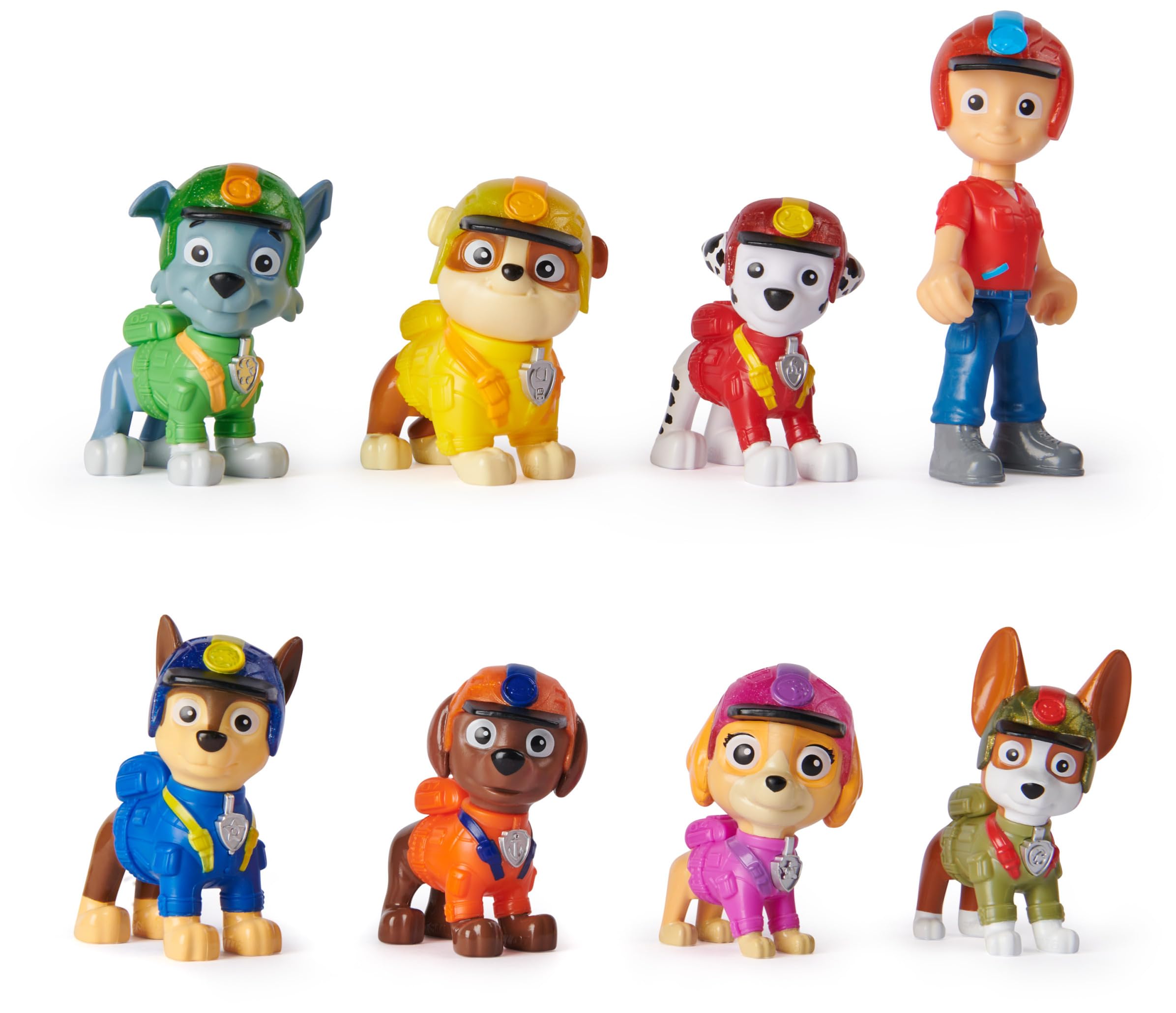 Amazon Com Paw Patrol Jungle Pups Action Figures Gift Pack With 8