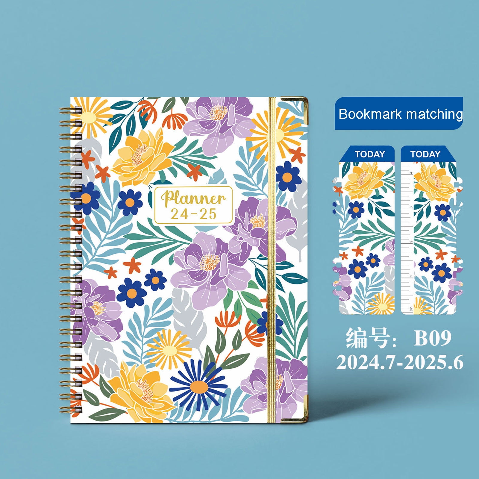 Aprovecha 2024 2025 Cuaderno En Ingl S A5 Coil Diary Plan De Horario De Trabajo De 365 D As