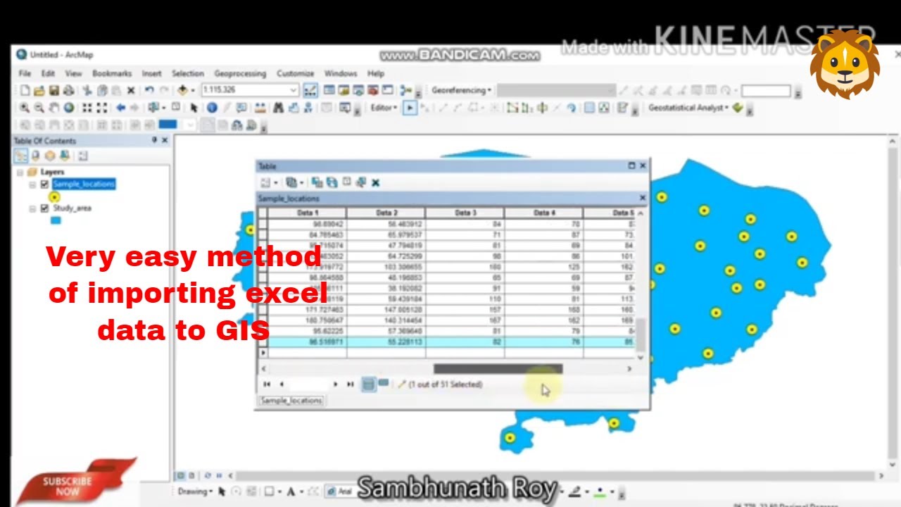 Arcgis Exporting Attribute Table To Excel Youtube