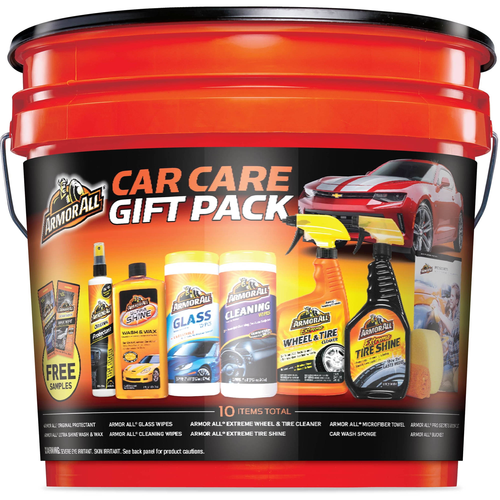 Armor All Ultimate Car Care Gift Pack 10 Piece Bucket Walmart