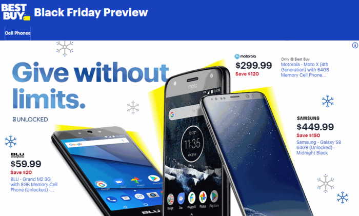 Best Buy And Walmart Black Friday 2018 Cell Phone Deals Revealed Bestmvno