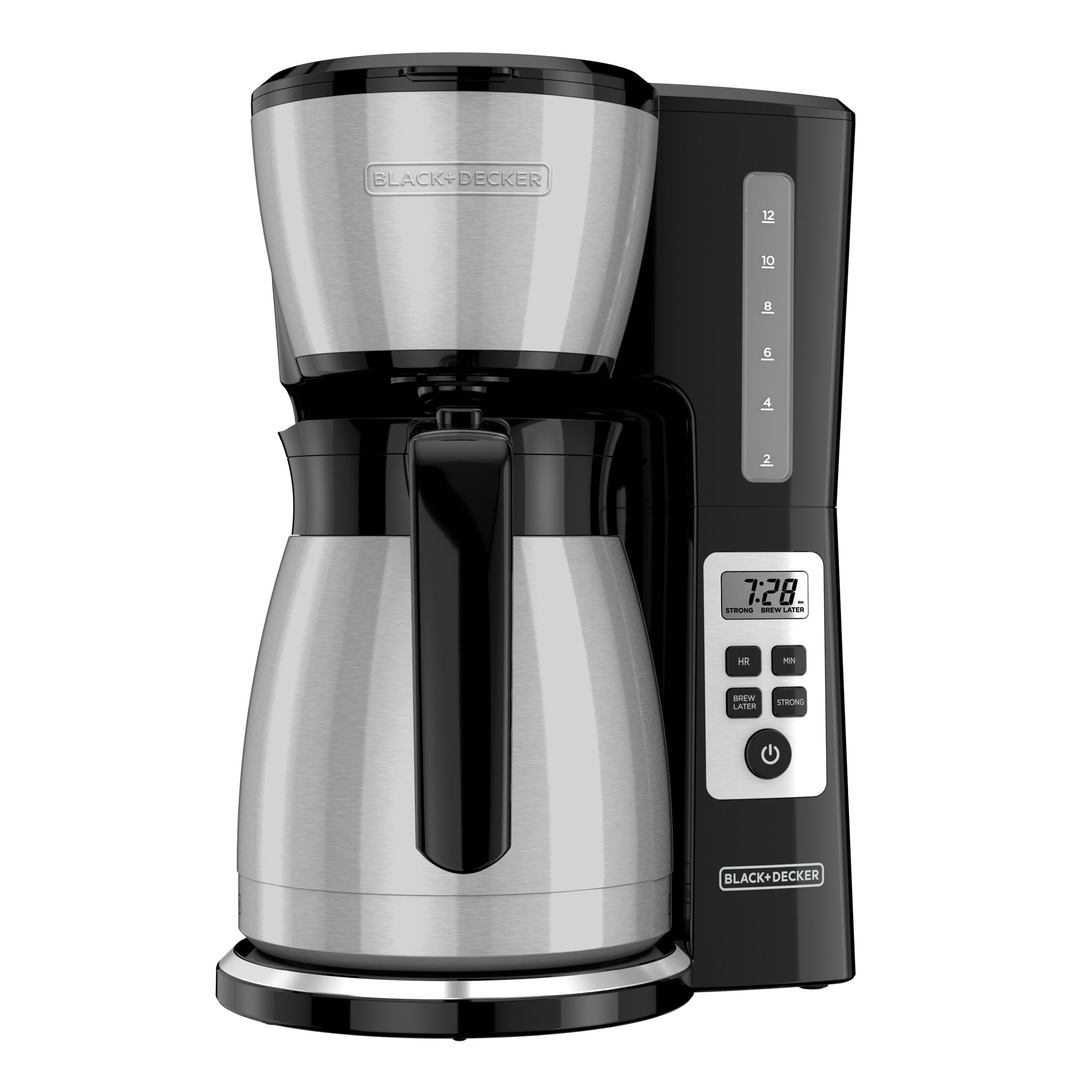 Black Decker 12 Cup Programmable Coffee Maker Walmart Com