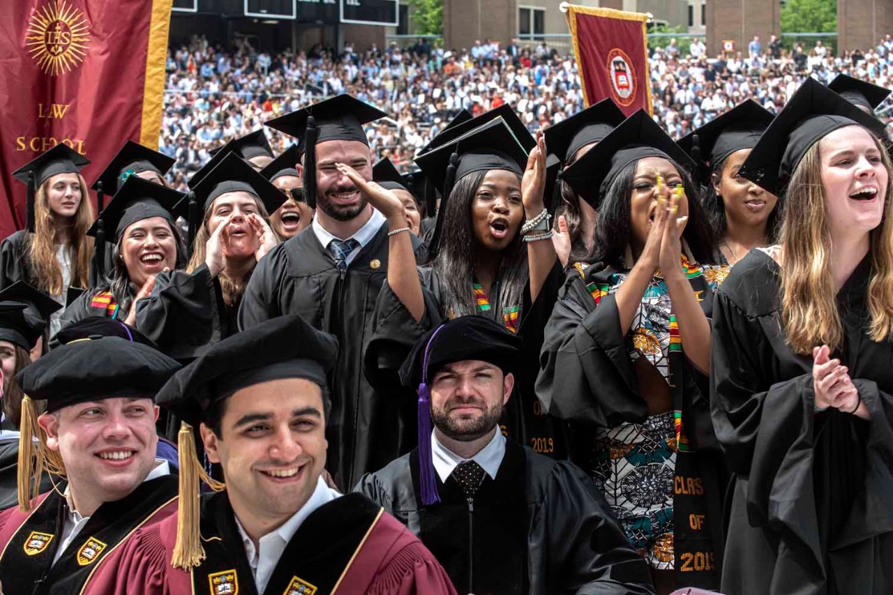 Boston College Commencement 2024 Tansy Florette