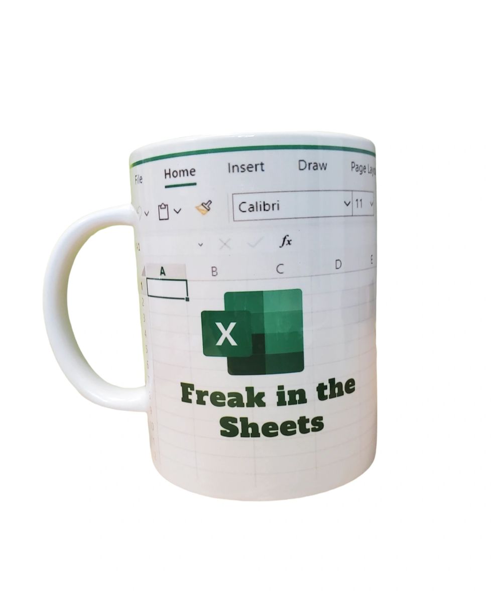 Buy Dhdm Designs Freak In The Sheets Excel Mug Freak In The