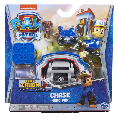 Buy Paw Patrol Big Truck Pups Chase Action Figure With Clip On Rescue