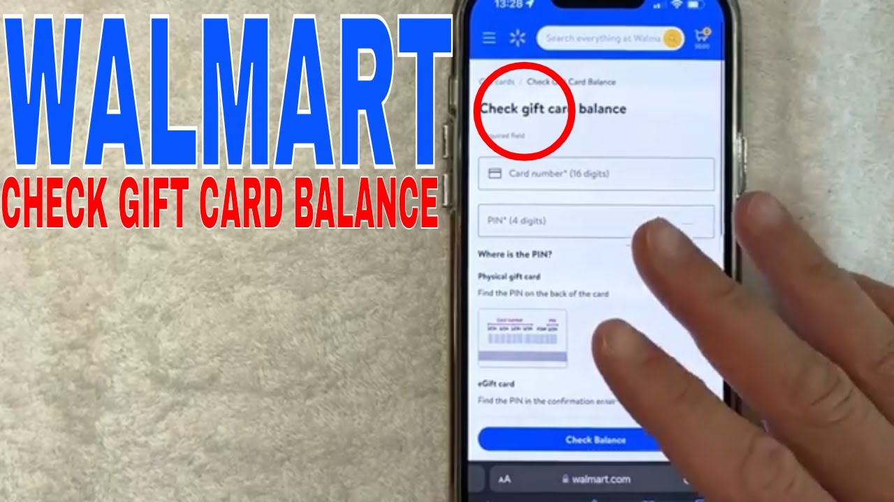 Check Your Walmart Gift Card Balance In Minutes Top Tips