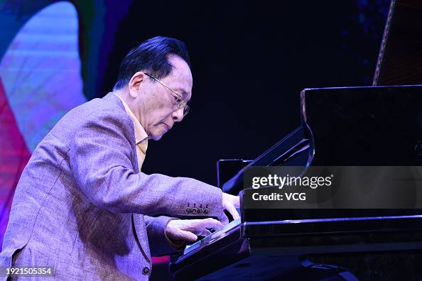 Chinese Composer Chen Gang Delivers A Speech On October 23 2019 In