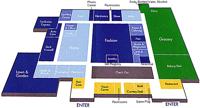 Coldwater Michigan Walmart Wal Mart Store Maps