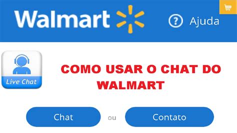 Como Usar O Chat Do Walmart Chat Walmart Youtube