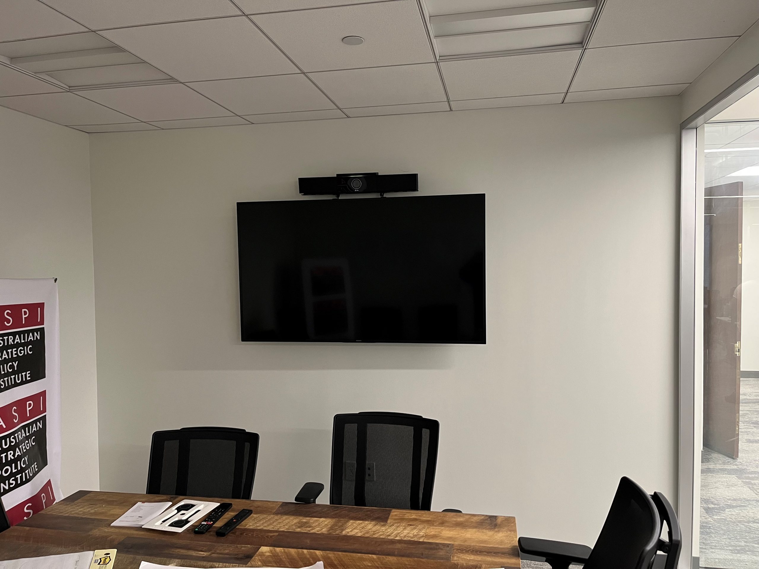 Conference Room Open Area Smart Tv Setup Bailey Systems