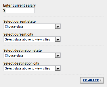 Cost Of Living Calculator