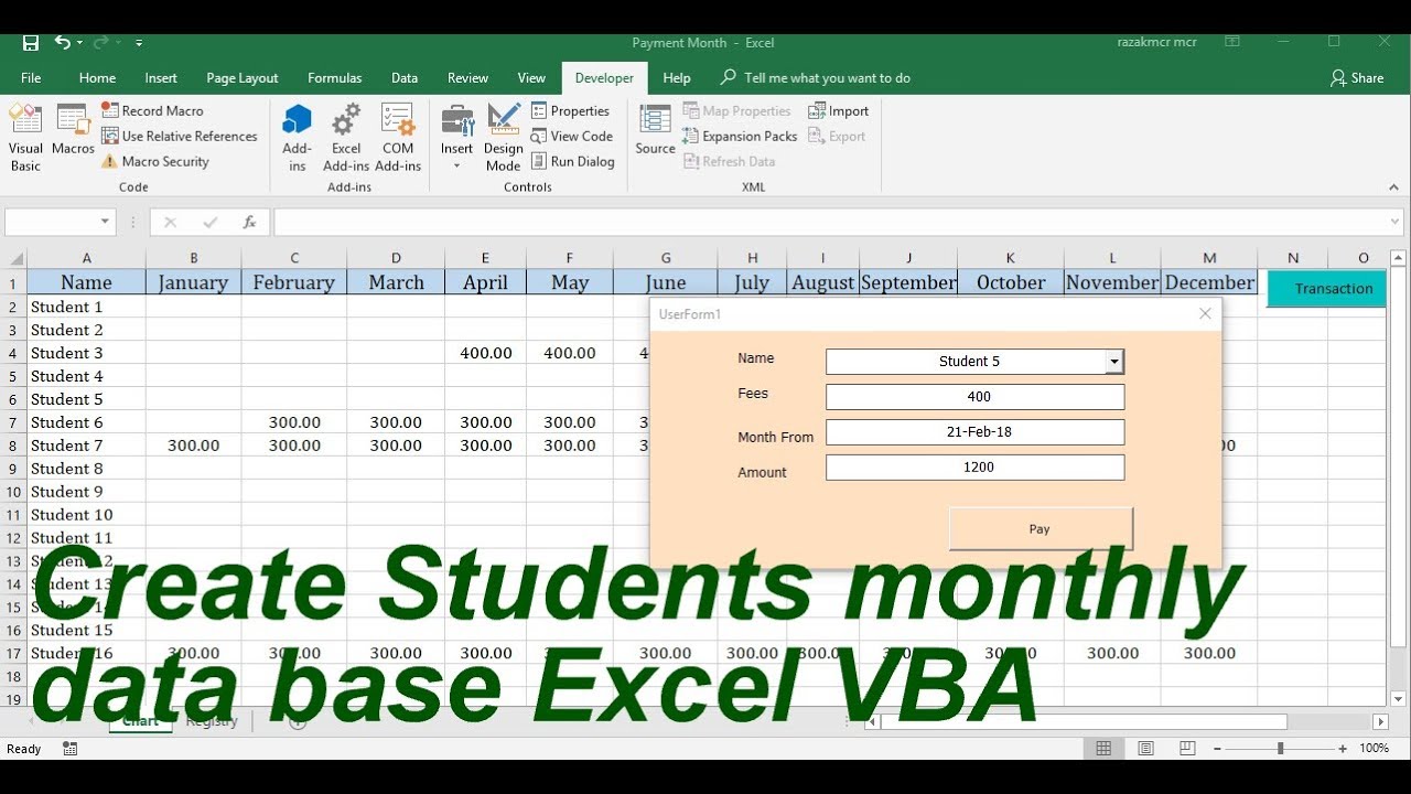 Create Optometrist Eye Prescription Database Excel Vba Youtube