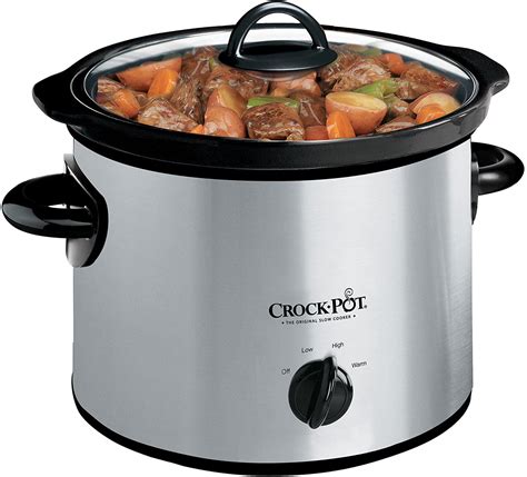 Crock Pot Manual Slow Cooker Stainless Steel Walmart Canada