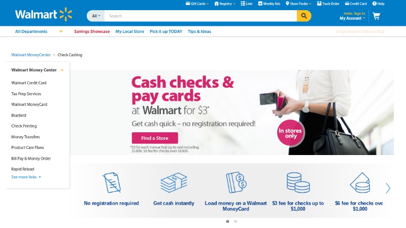 Does Walmart Cash Personal Checks Dollarsanity