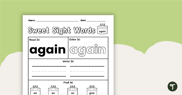 Dolch Sight Words Teaching Resources Teach Starter