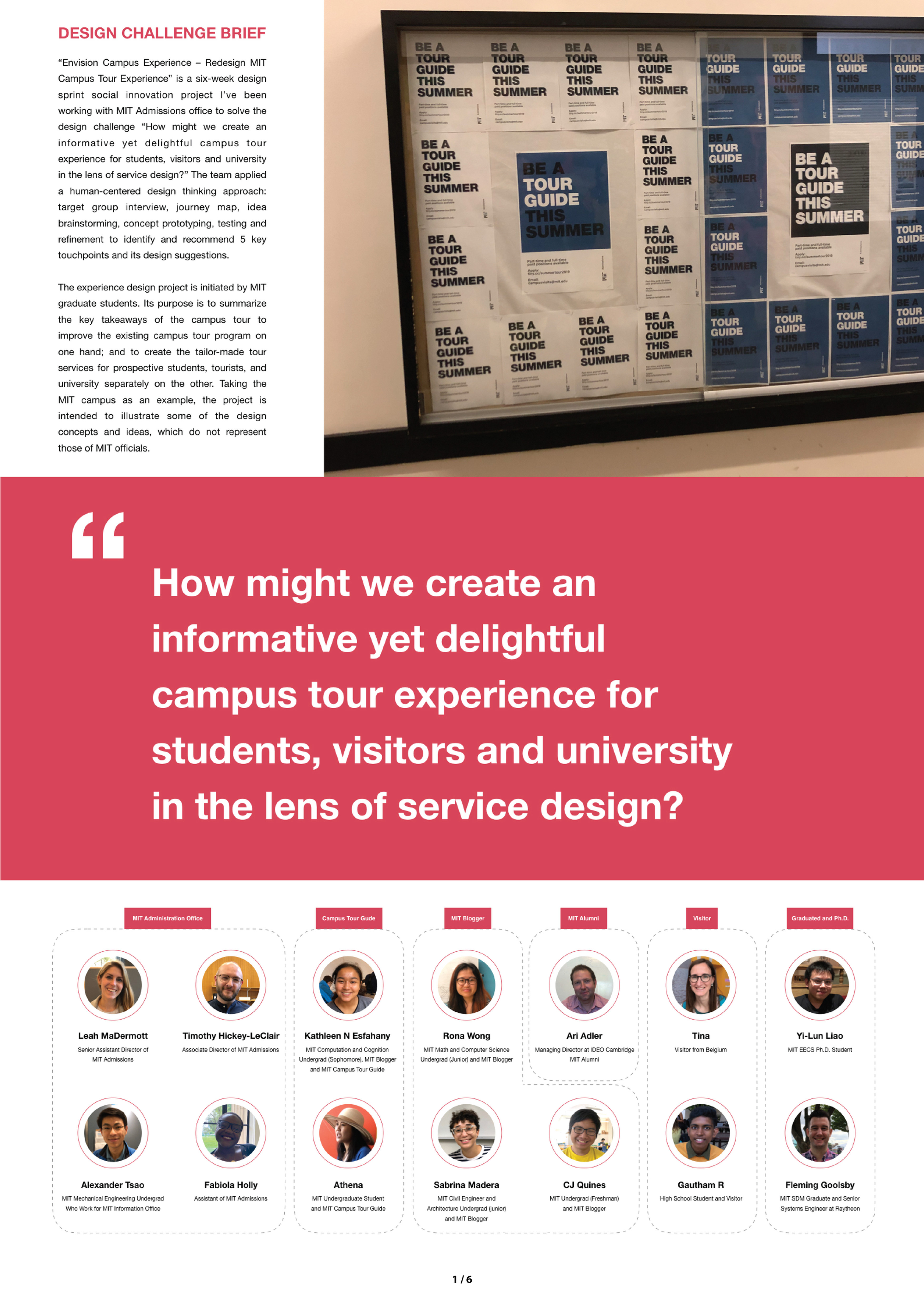 Envision Campus Experience Redesign Mit Campus Tour Experience By