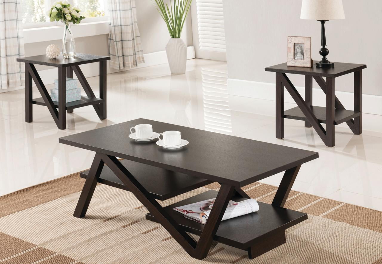 Espresso Coffee Table Set Walmart Ca