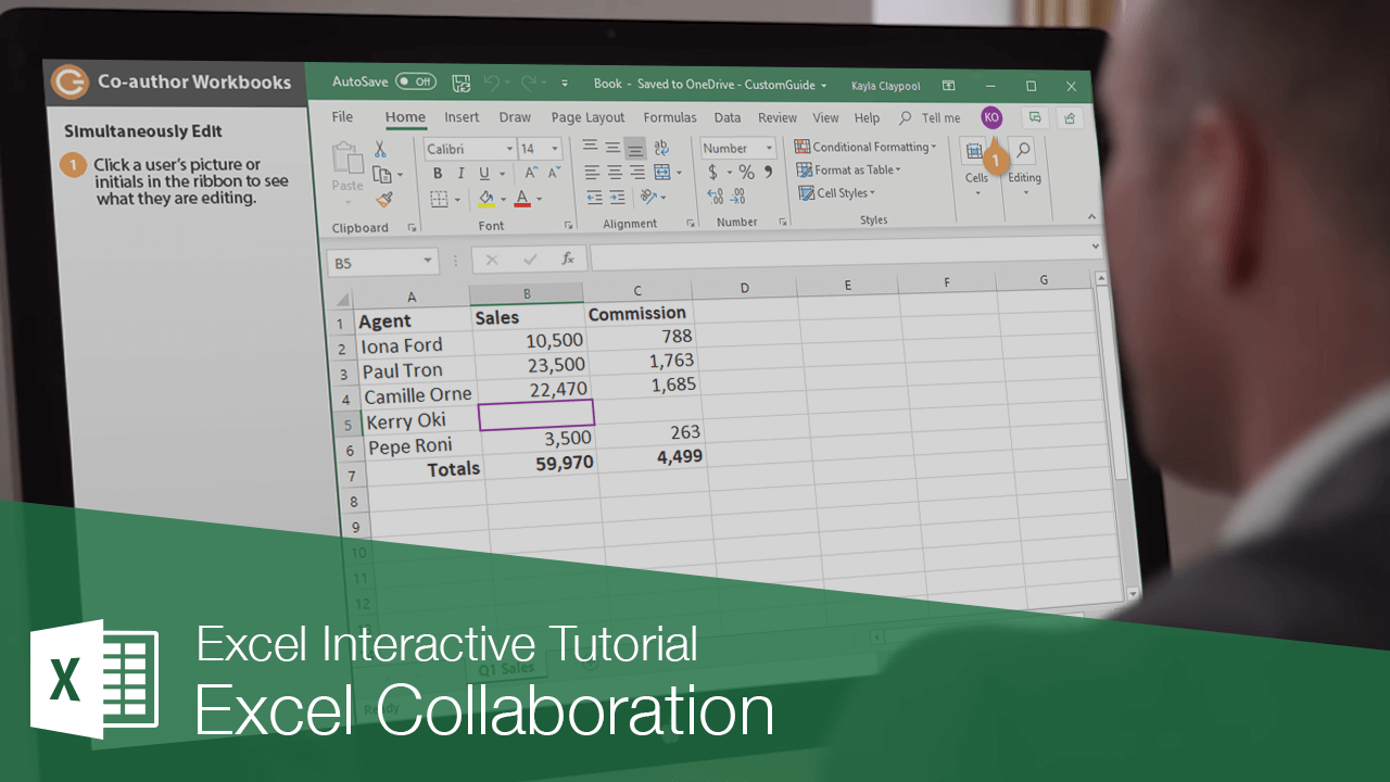 Excel Collaboration In An Excel Workbook Ima