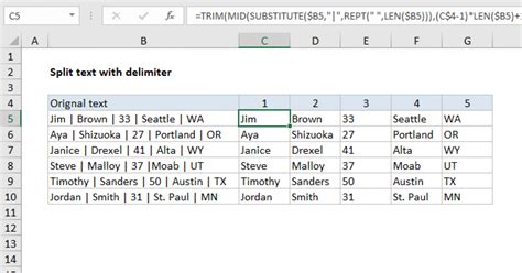 Excel Extract Text From Cell Delimiter Catalog Library