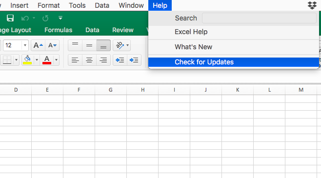 Excel For Mac How To Check Version And How To Update Realdata Software