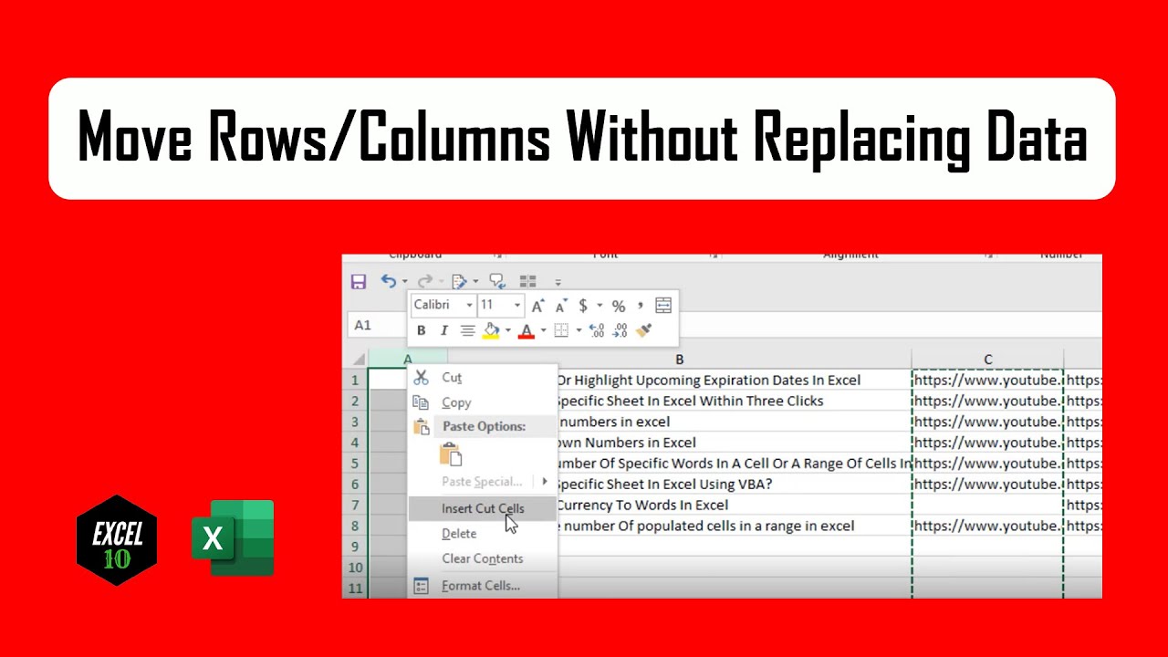 Excel Shift Cells Right But Skip Column Howtostashok