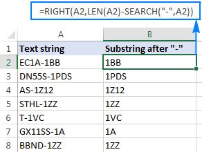 Excel Substring Functions To Extract Text From Cell 4896 Hot Sex Picture