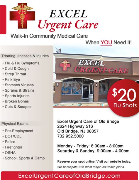 Excel Urgent Care Old Bridge Novella Allard