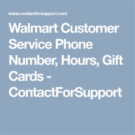 Find Contact Info Walmart Phone Number