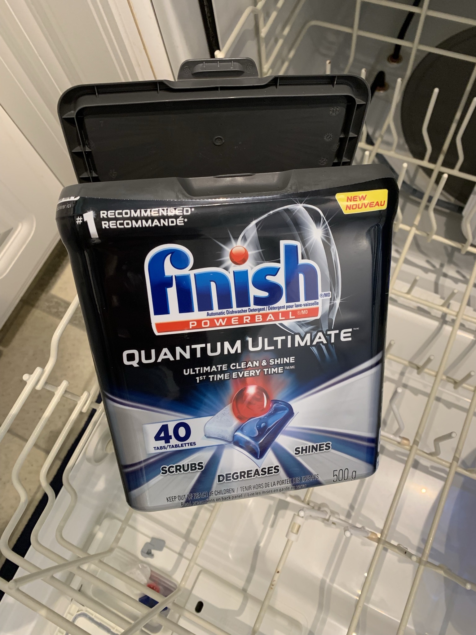 Finish Dishwasher Detergent Quantum Ultimate Fresh 72 Tablets