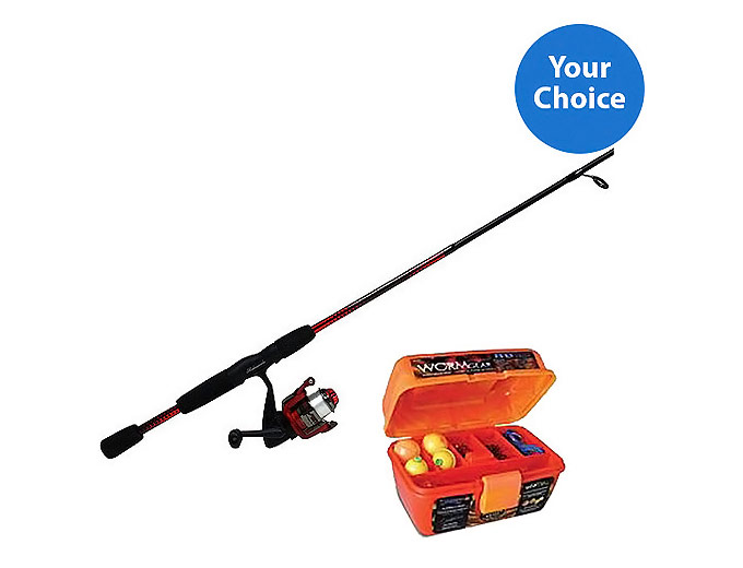 Fishing Pole And Tackle Box Bundle Only 19 96 Shipped Thrifty Jinxy