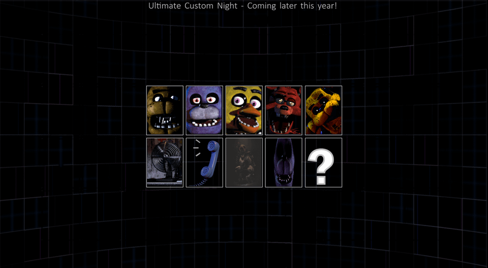 Five Nights At Freddy S 1 Ultimate Custom Night Fivenightsatfreddys