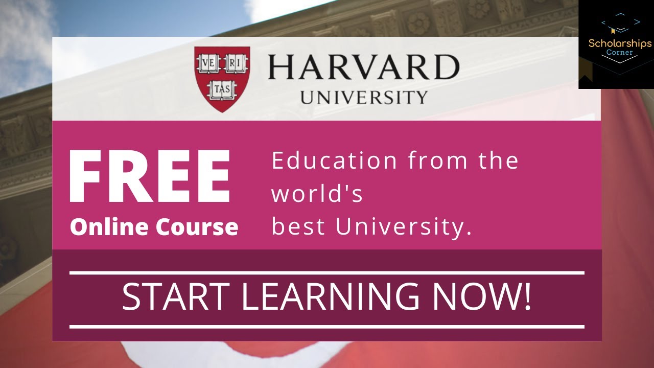 Free Harvard University Courses Top 26 Free Online Courses