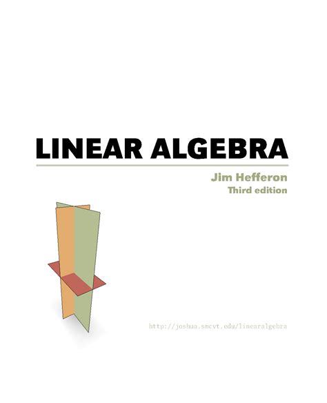 Free Linear Algebra Textbook Free Printable Textbooks Free Printable