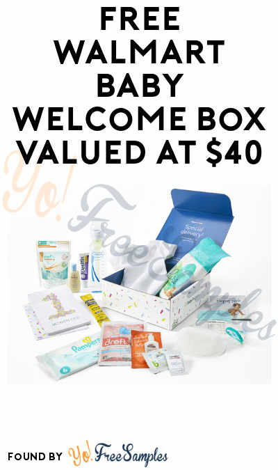 Free Welcome Baby Registry Box At Walmart Free Baby Stuff