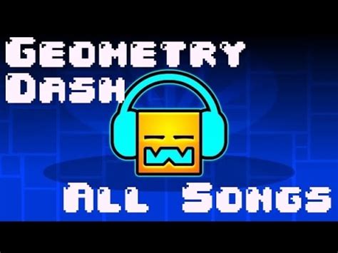 Geometry Dash Official Songs Bracket Bracketfights