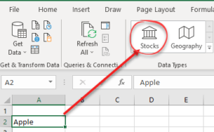 Getting Started With Excel 365 S Stock Data Type Office Watch