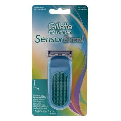 Gillette For Women Sensor Excel Razor Shaving Clean