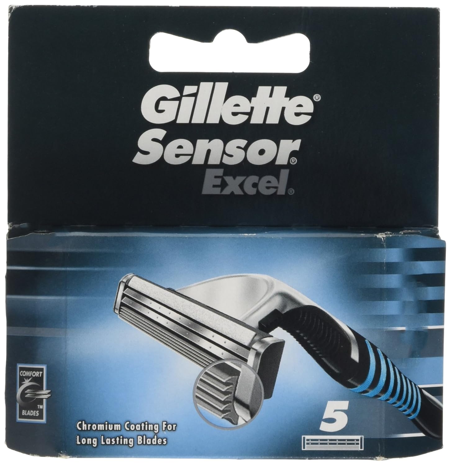 Gillette Sensor Excel Klingen 5 St Ck Amazon De Drogerie K Rperpflege